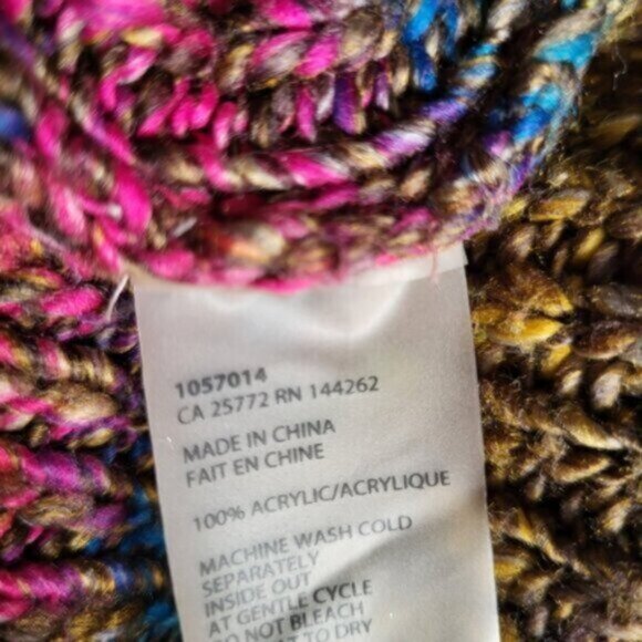 DEX - Knit Fringe  Sweater Vest  Small - Picture 4 of 11